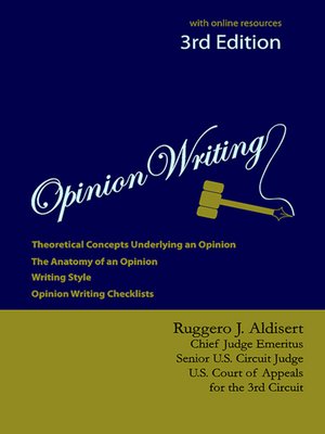 cover image of Opinion Writing